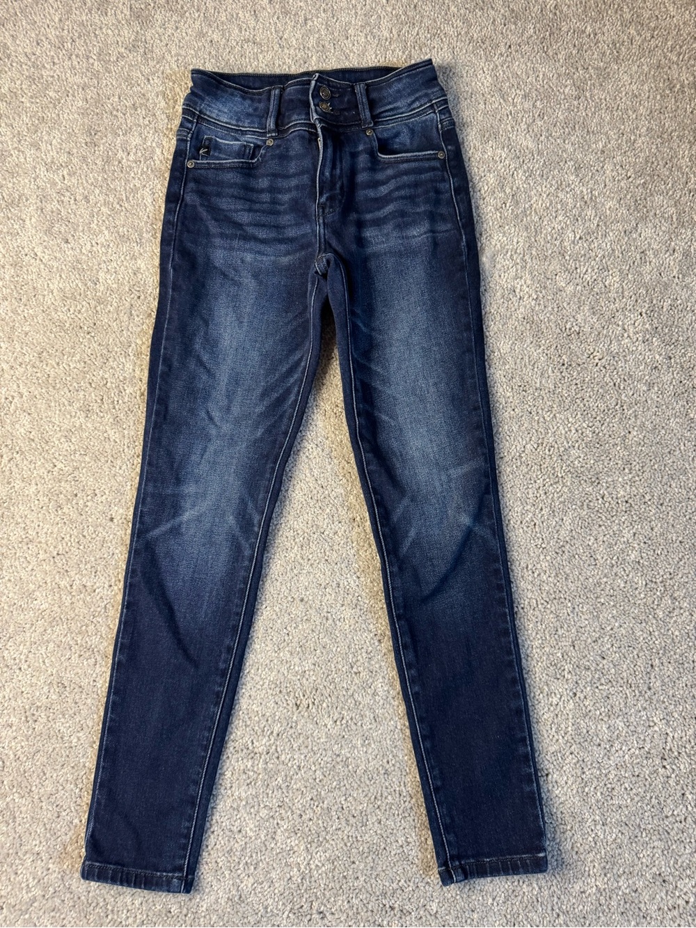 KanCan Dark Indigo High-Rise Skinny Jeans Size 3/25
